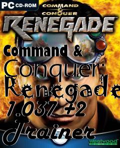 Box art for Command
& Conquer: Renegade 1.037 +2 Trainer