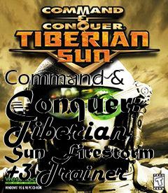 Box art for Command
& Conquer: Tiberian Sun Firestorm +3 Trainer