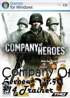 Box art for Company
Of Heroes V1.50 +14 Trainer