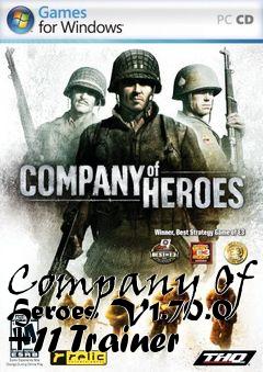 Box art for Company
Of Heroes V1.70.0 +11 Trainer