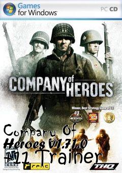 Box art for Company
Of Heroes V1.71.0 +11 Trainer