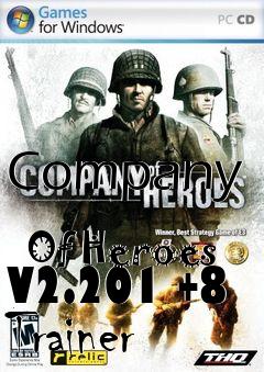 Box art for Company
            Of Heroes V2.201 +8 Trainer