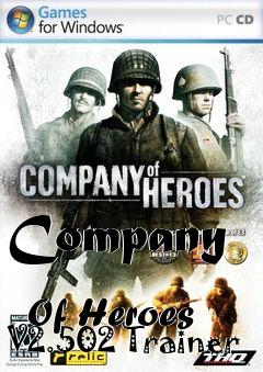 Box art for Company
            Of Heroes V2.502 Trainer