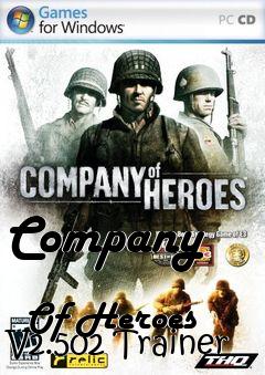 Box art for Company
            Of Heroes V2.502 Trainer