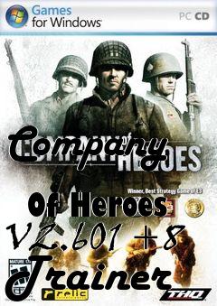 Box art for Company
            Of Heroes V2.601 +8 Trainer