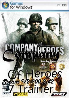 Box art for Company
            Of Heroes Steam V2.700.2.42 +7 Trainer