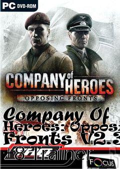 Box art for Company
Of Heroes: Opposing Fronts V2.300 +8 Trainer