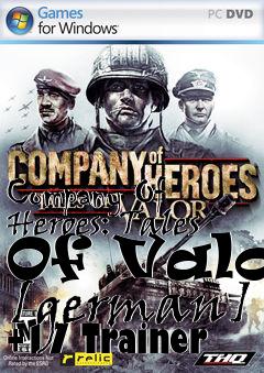 Box art for Company
Of Heroes: Tales Of Valor [german] +17 Trainer