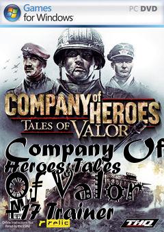 Box art for Company
Of Heroes: Tales Of Valor +17 Trainer