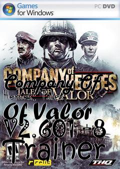Box art for Company
Of Heroes: Tales Of Valor V2.601 +8 Trainer