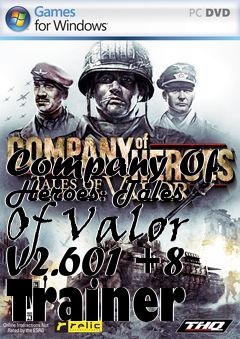 Box art for Company
Of Heroes: Tales Of Valor V2.601 +8 Trainer