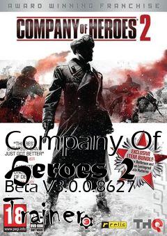 Box art for Company
Of Heroes 2 Beta V3.0.0.8627 Trainer