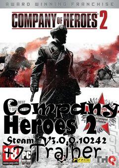 Box art for Company
Of Heroes 2 Steam V3.0.0.10242 +7 Trainer