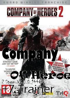 Box art for Company
            Of Heroes 2 Steam V3.0.0.14482 +7 Trainer