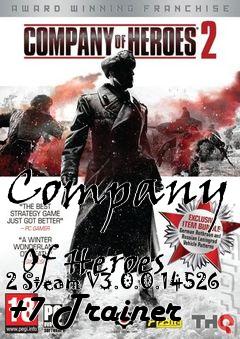 Box art for Company
            Of Heroes 2 Steam V3.0.0.14526 +7 Trainer