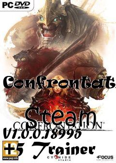 Box art for Confrontation
            Steam V1.0.0.18995 +5 Trainer