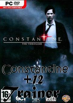 Box art for Constantine
      +12 Trainer