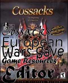 Box art for Cossacks:
European Wars Save Game Resources Editor