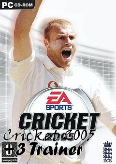 Box art for Cricket
2005 +3 Trainer
