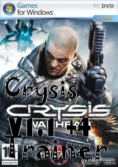 Box art for Crysis
            V1.1 +4 Trainer