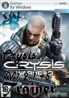 Box art for Crysis
            V1.2.1 +5 Trainer