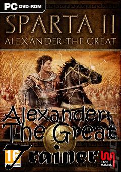 Box art for Alexander:
The Great Trainer