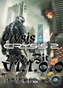 Box art for Crysis
            2 32 Bit V1.1.0.0 Trainer