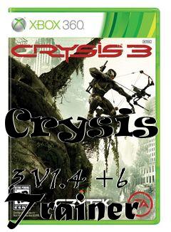 Box art for Crysis
            3 V1.4 +6 Trainer