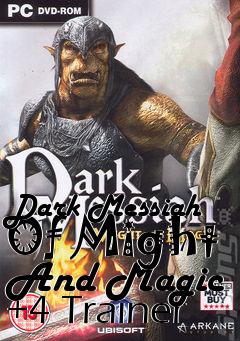 Box art for Dark
Messiah Of Might And Magic +4 Trainer