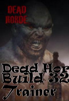 Box art for Dead
Horde Build 329 Trainer