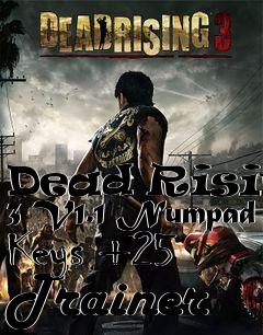 Box art for Dead
Rising 3 V1.1 Numpad Keys +25 Trainer