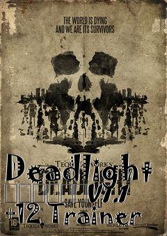 Box art for Deadlight
						V1.1 +12 Trainer