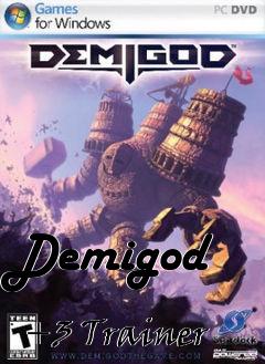 Box art for Demigod
            +3 Trainer