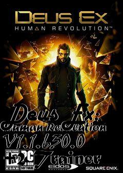 Box art for Deus
Ex: Human Revolution V1.1.630.0 +2 Trainer