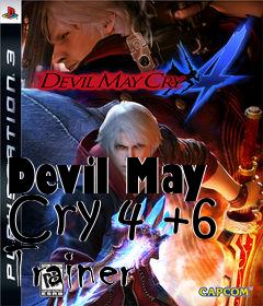 Box art for Devil
May Cry 4 +6 Trainer