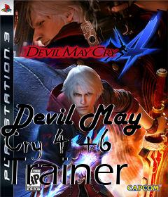 Box art for Devil
May Cry 4 +6 Trainer