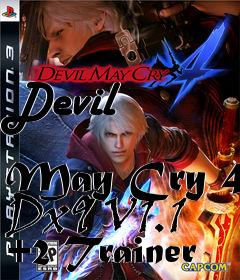 Box art for Devil
            May Cry 4 Dx9 V1.1 +2 Trainer