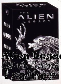 Box art for Alien Legacy Save Game Trainer