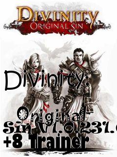 Box art for Divinity:
            Original Sin V1.0.231.0 +8 Trainer