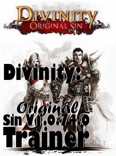 Box art for Divinity:
            Original Sin V1.0.74.0 Trainer