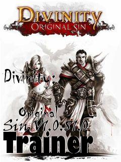 Box art for Divinity:
            Original Sin V1.0.81.0 Trainer