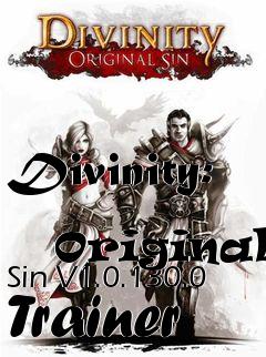 Box art for Divinity:
            Original Sin V1.0.130.0 Trainer