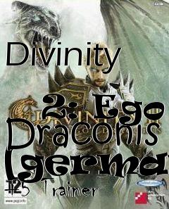 Box art for Divinity
            2: Ego Draconis [german] +5 Trainer