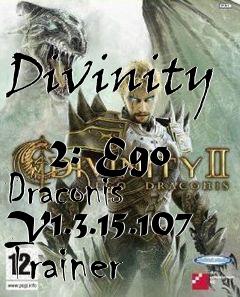 Box art for Divinity
            2: Ego Draconis V1.3.15.107 Trainer