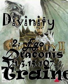 Box art for Divinity
            2: Ego Draconis V1.3.15.107 Trainer