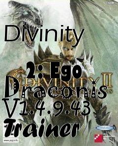 Box art for Divinity
            2: Ego Draconis V1.4.9.43 Trainer