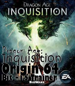 Box art for Dragon
Age: Inquisition Origin 64 Bit +15 Trainer