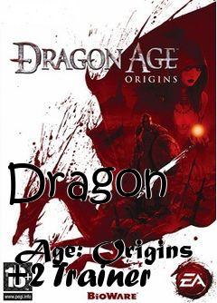 Box art for Dragon
            Age: Origins +2 Trainer
