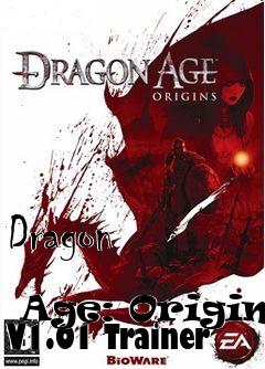 Box art for Dragon
            Age: Origins V1.01 Trainer