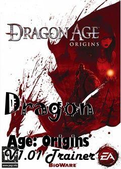 Box art for Dragon
            Age: Origins V1.01 Trainer